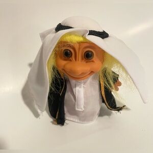 VINTAGE 5” Russ Troll Arab Around the World My Lucky TROLL Doll